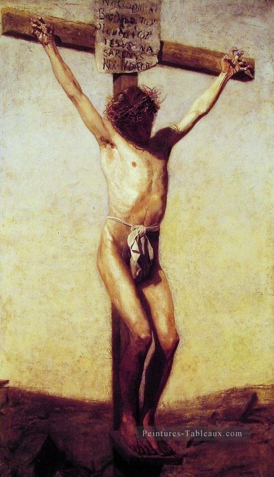 La crucifixion Thomas Eakins Peintures à l'huile